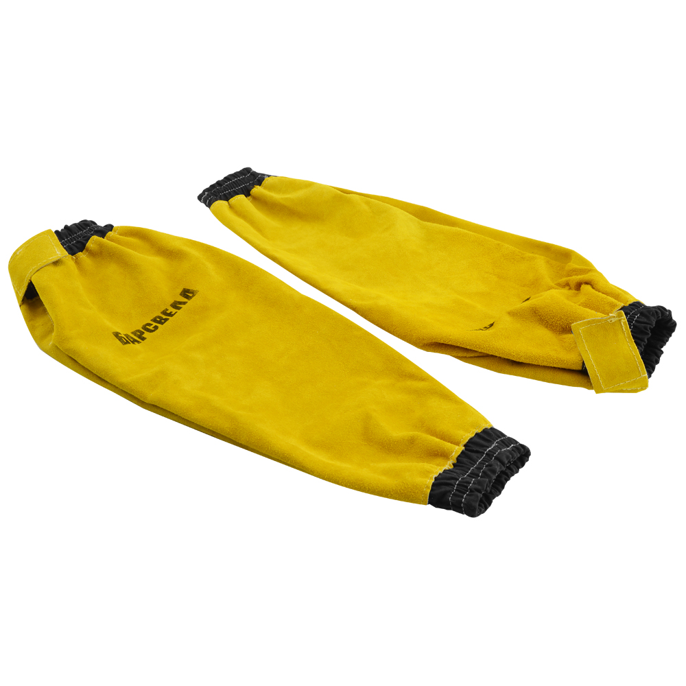 Сварочные нарукавники БАРСВЕЛД (спилок, на липучке, нить Kevlar®)