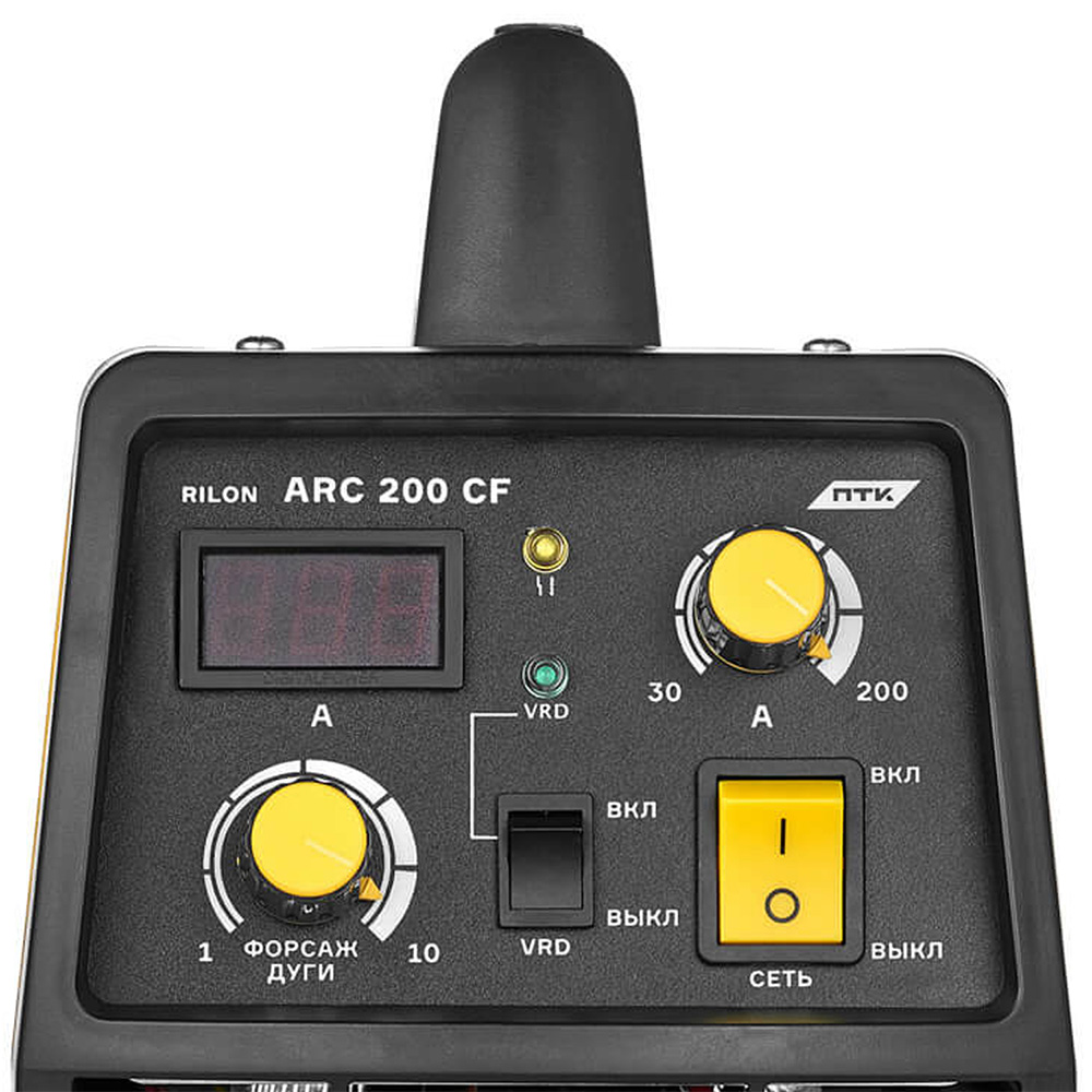 Сварочный инвертор ПТК RILON ARC 200 CF (220 В), НАКС