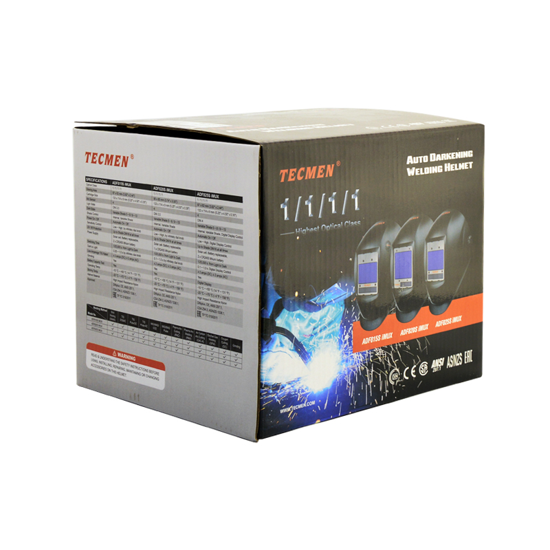 Маска сварщика TECMEN ADF 815S TM 16 черная (5-13 DIN)