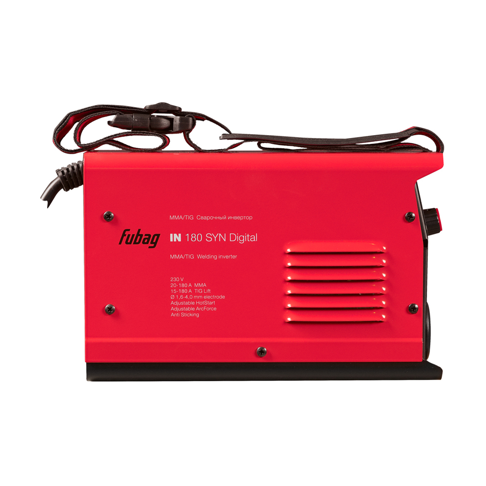 Сварочный инвертор FUBAG IN 180 SYN Digital (220 В)