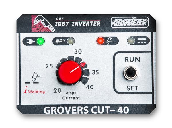 Аппарат плазменной резки GROVERS CUT40 (220В; 20-40А; резка до 20мм; 4,7кВт; 8кг)