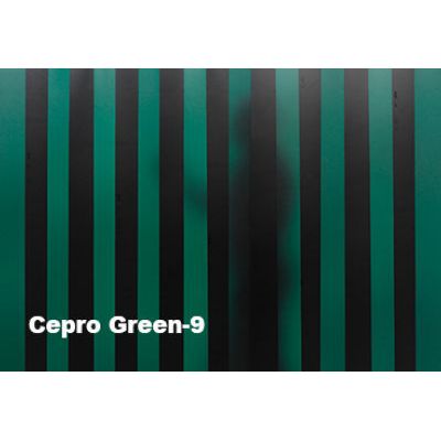 Сварочная защитная полоса «GREEN-9» CEPRO 2x300см (темно-зеленая мат., рулон 50м, от сварочного излучения)