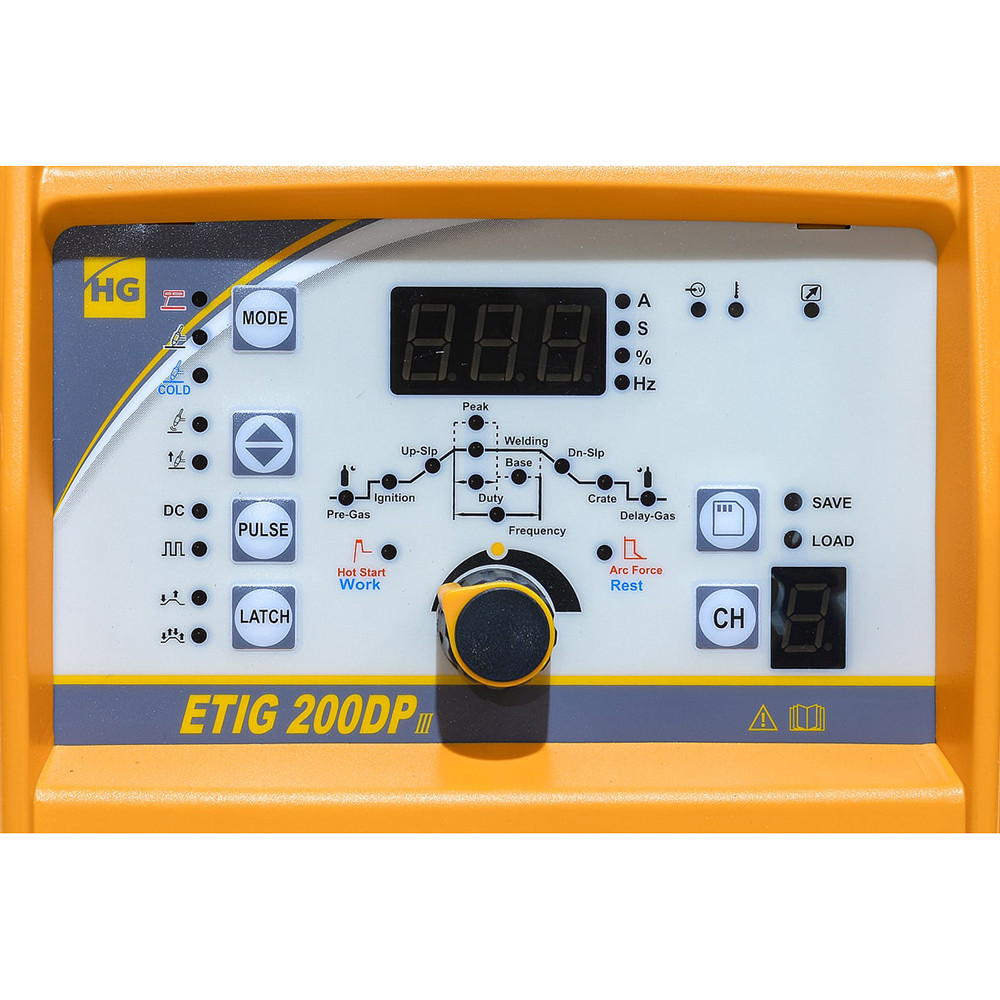 Аппарат аргонодуговой сварки HUGONG ETIG 200DP III (COLD TACK)