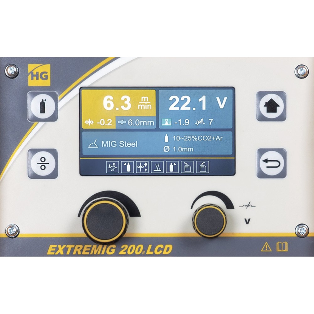 Сварочный полуавтомат HUGONG 200 III LCD (220 В)