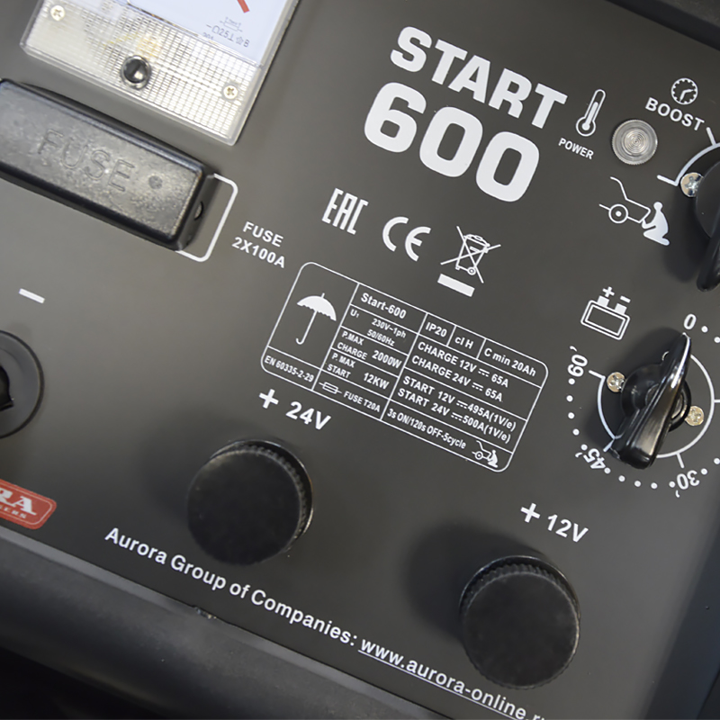 Пуско-зарядное устройство AURORA START 600 BLUE