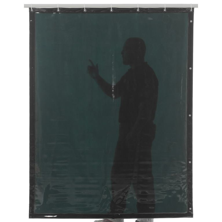 Сварочная защитная штора «GREEN-6» CEPRO 240x140см (зелная, 2400x1400мм, от сварочного излучения)