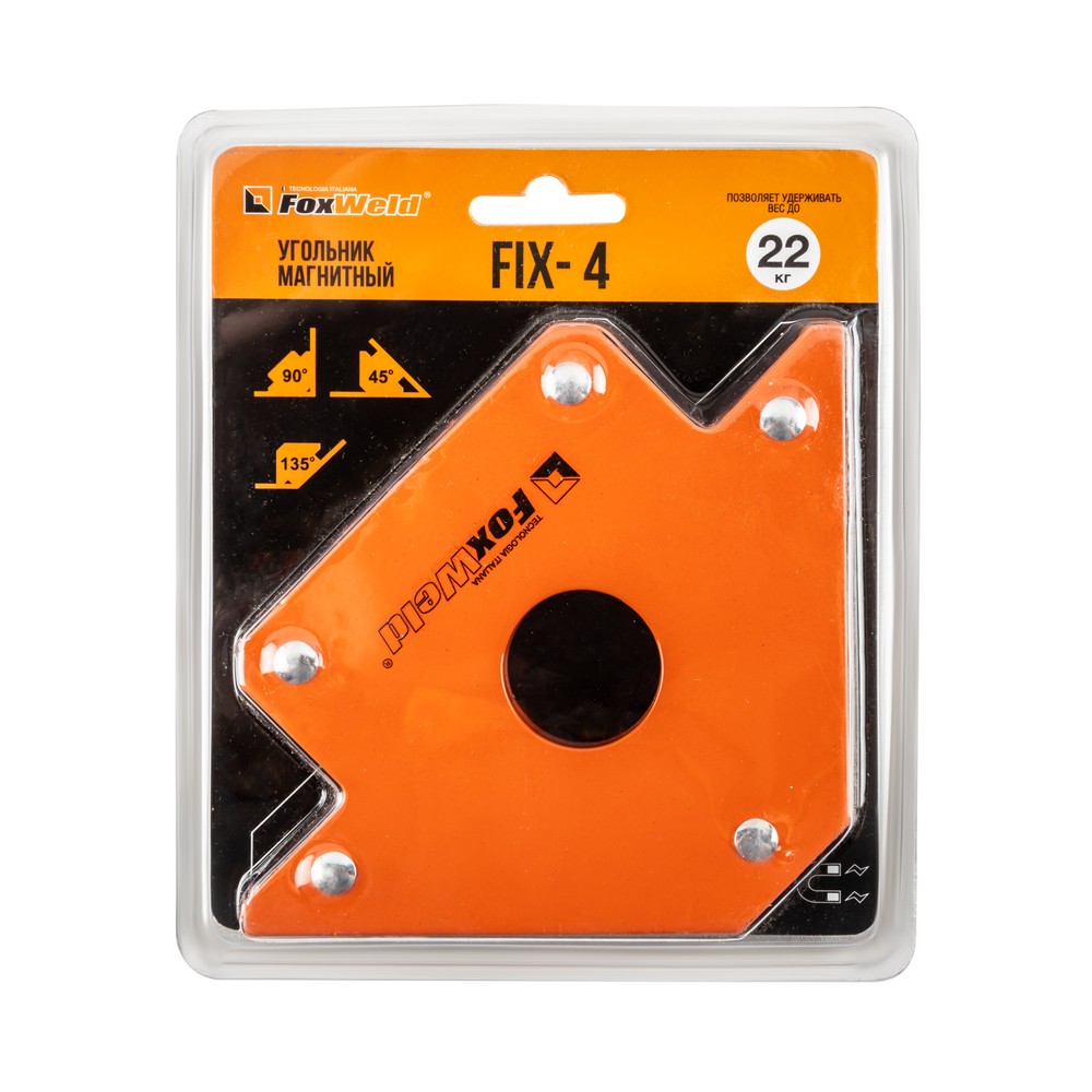 Угольник магнитный Foxweld FIX-4