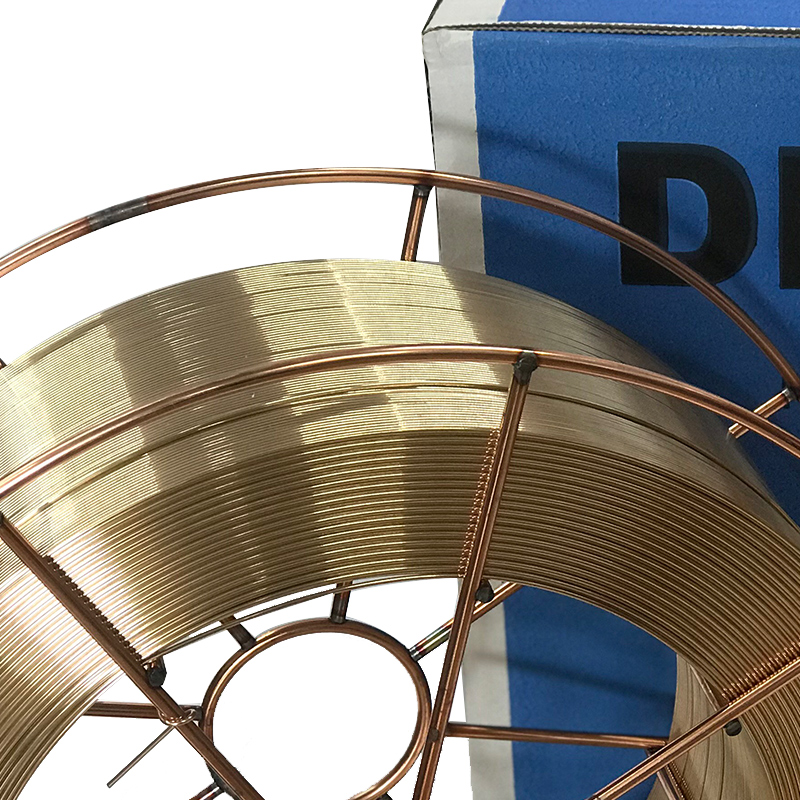 Проволока DRATEC DT- G3Si1 CuZn ф 1,0 мм (кассета 15 кг)