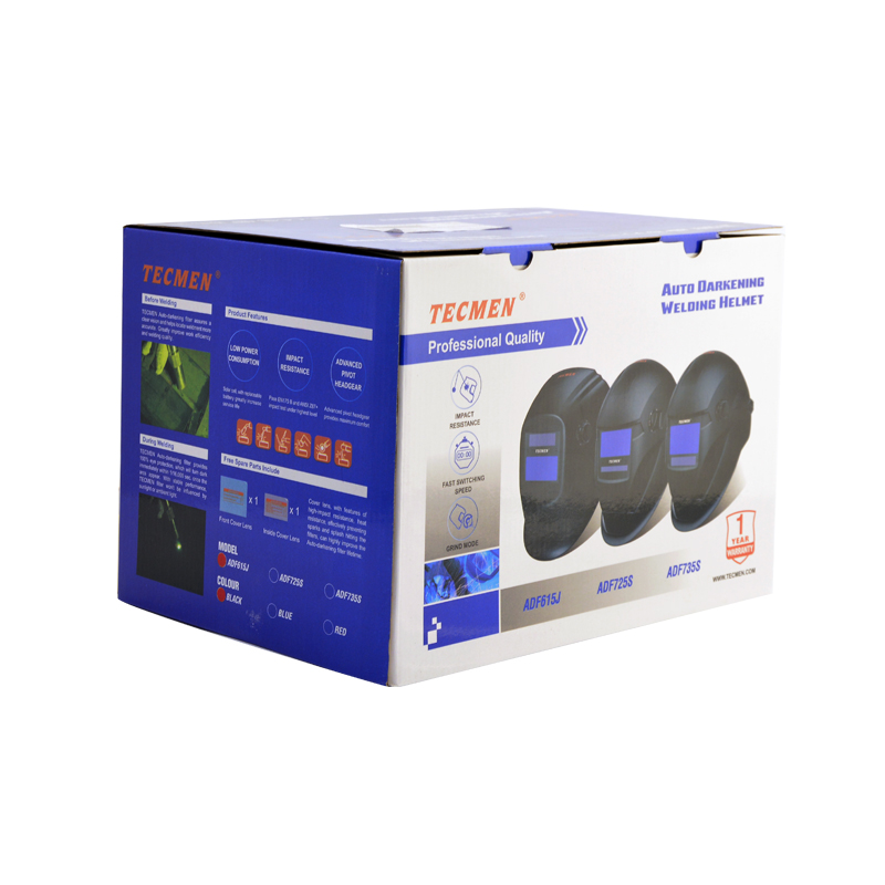 Маска сварщика TECMEN ADF 615J TM17 черная (9-13 DIN)