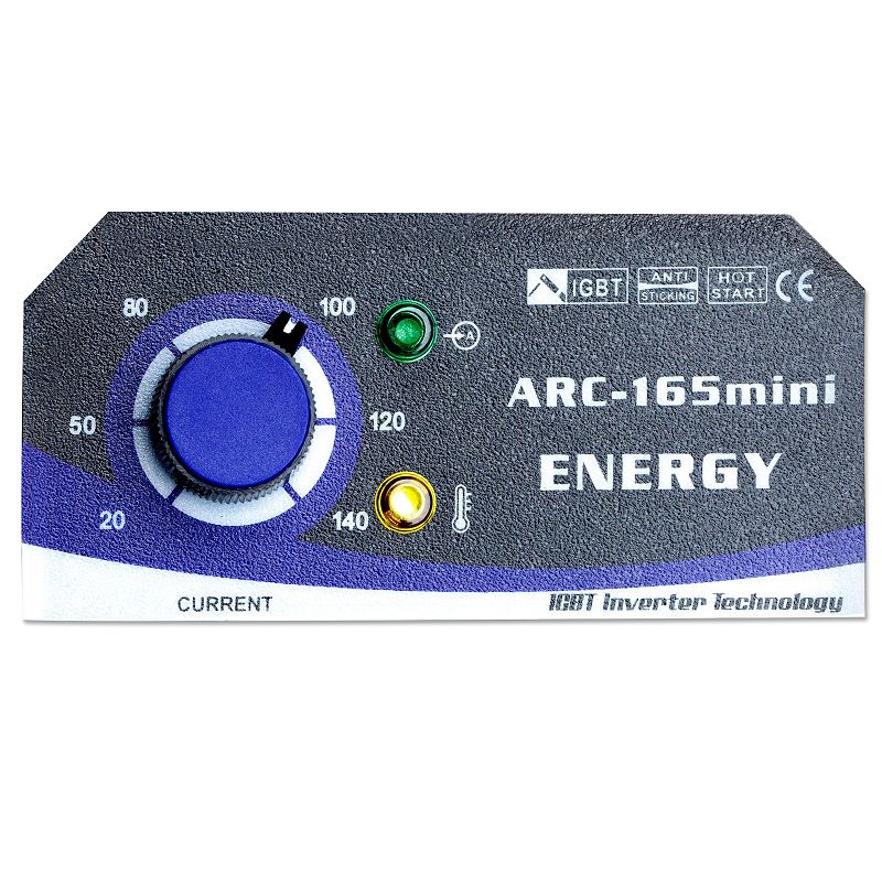 Сварочный инвертор ARC-165 mini ENERGY (220В; 20-140А; 4,5кВт; 3,1кг)