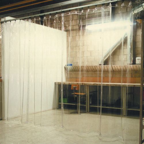 Защитная штора «CLEAR» CEPRO 180x140см (прозрачная, 1800x1400мм, от пыли и возд. потоков)