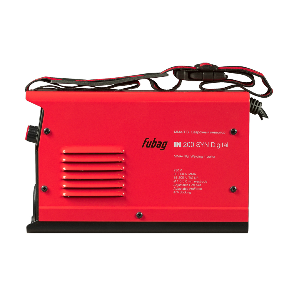 Сварочный инвертор FUBAG IN 200 SYN Digital (220 В)