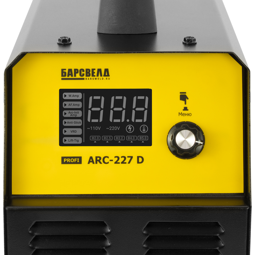Сварочный инвертор  БАРСВЕЛД Profi ARC-227 D (220 В)