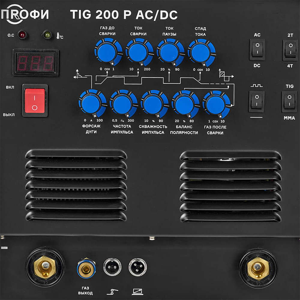 Установка аргонодуговая ПТК ПРОФИ TIG 200 P AC/DC (220 В)