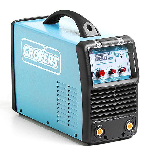 Сварочный инвертор GROVERS ARC 250 LT (380В; 10-250А; 8,5кВт; 10кг)