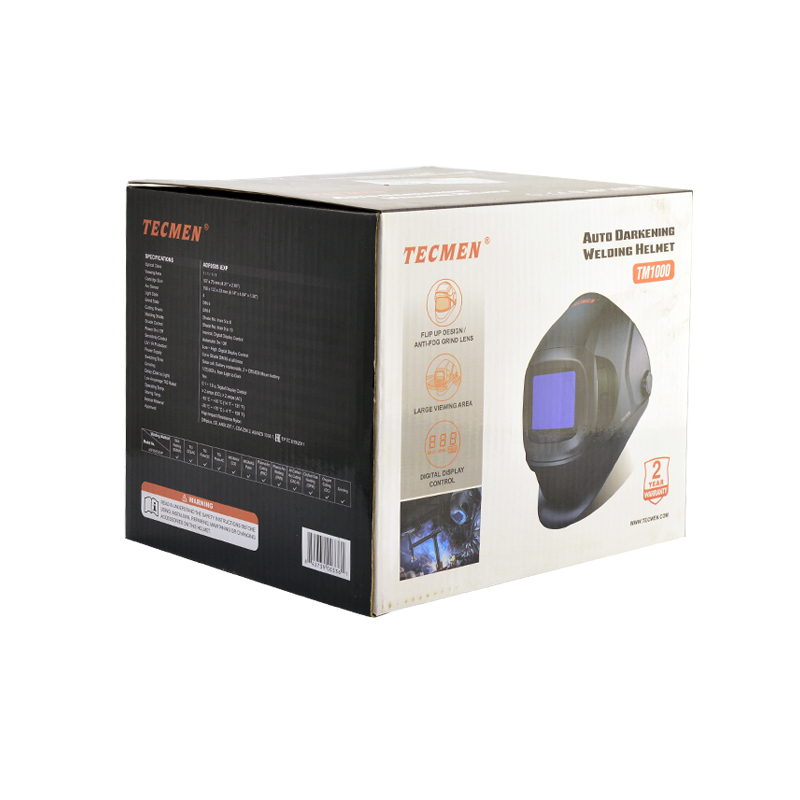 Маска сварщика TECMEN TM 1000 черная (5-8/9-13 DIN)