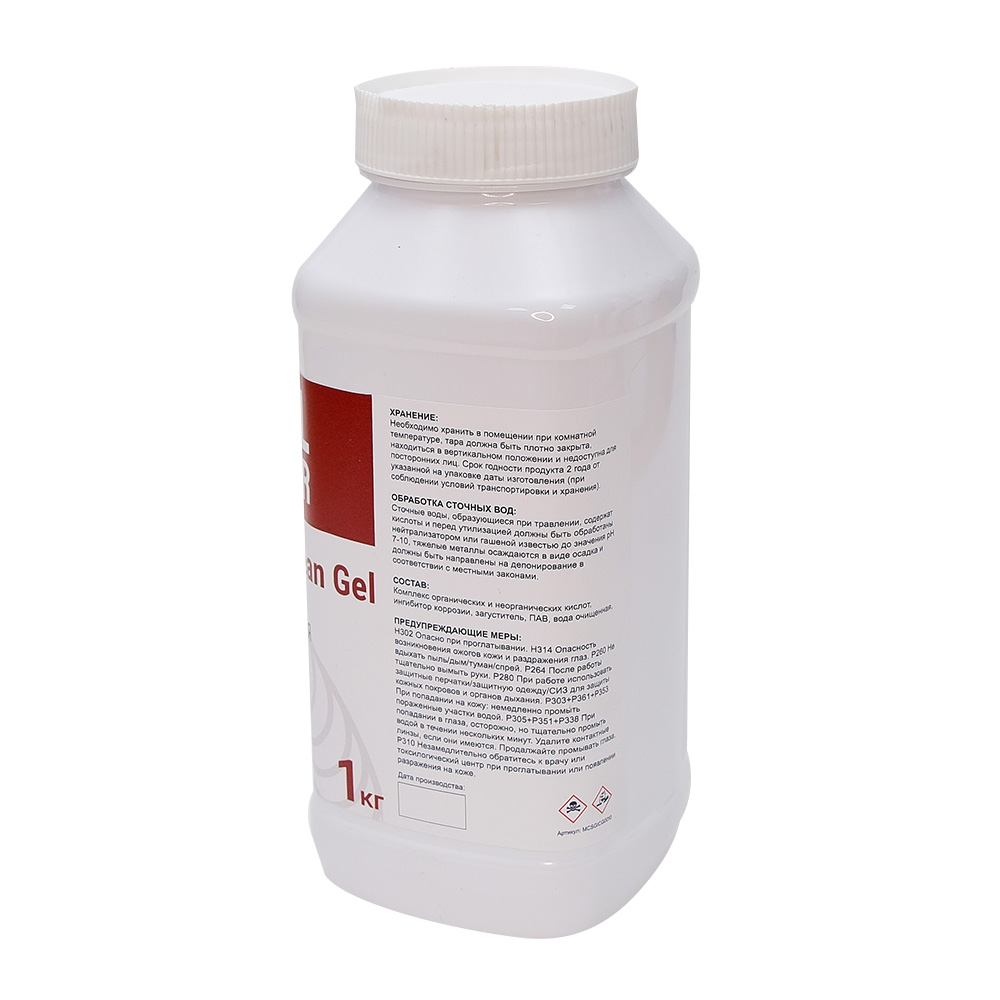 Паста травильная SteelGuard InoxClean Gel (1000 г)