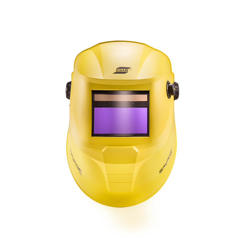 Маска сварщика ESAB Savage A40 желтая, сменные батареи (9-13 DIN)