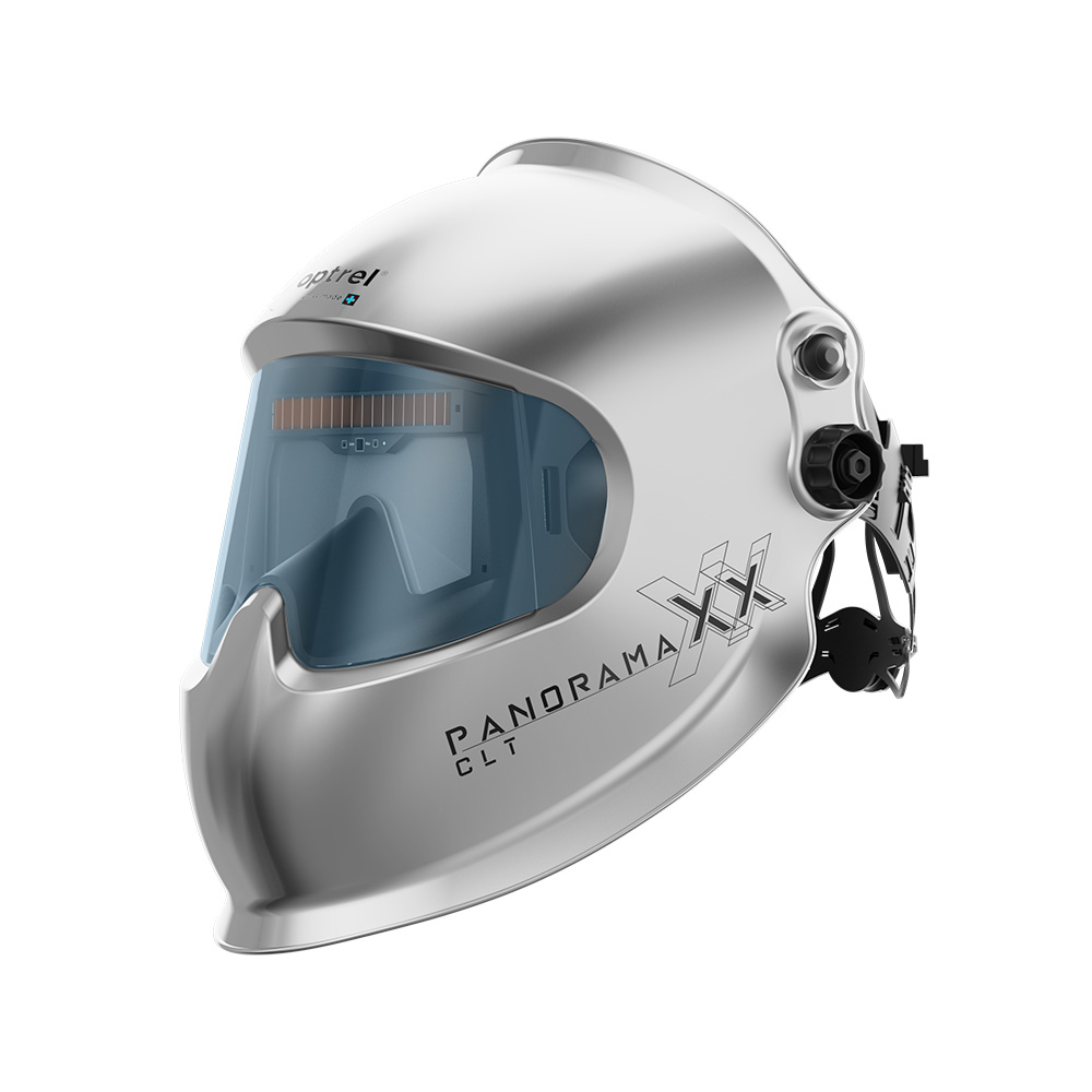 Маска сварщика OPTREL PanoramaXX CLT technology (2/4-12 DIN, серебристая)