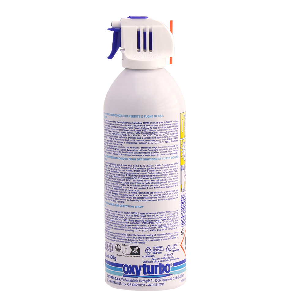 Детектор утечки газа Oxyturbo GAS CONTROL, 400 г