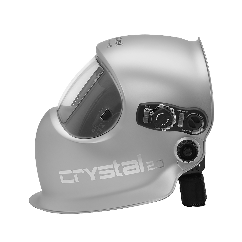 Маска сварщика OPTREL Crystal CLT 2.0 серебристая (2/4-12 DIN)