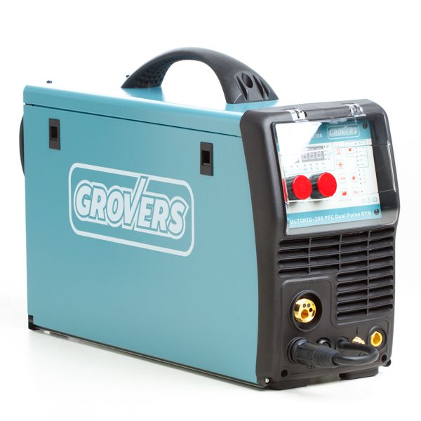 Сварочный полуавтомат GROVERS MULTIMIG 200 PFC DUAL PULSE SYN (220В; 10-200А; 6,2кВт; 20кг)