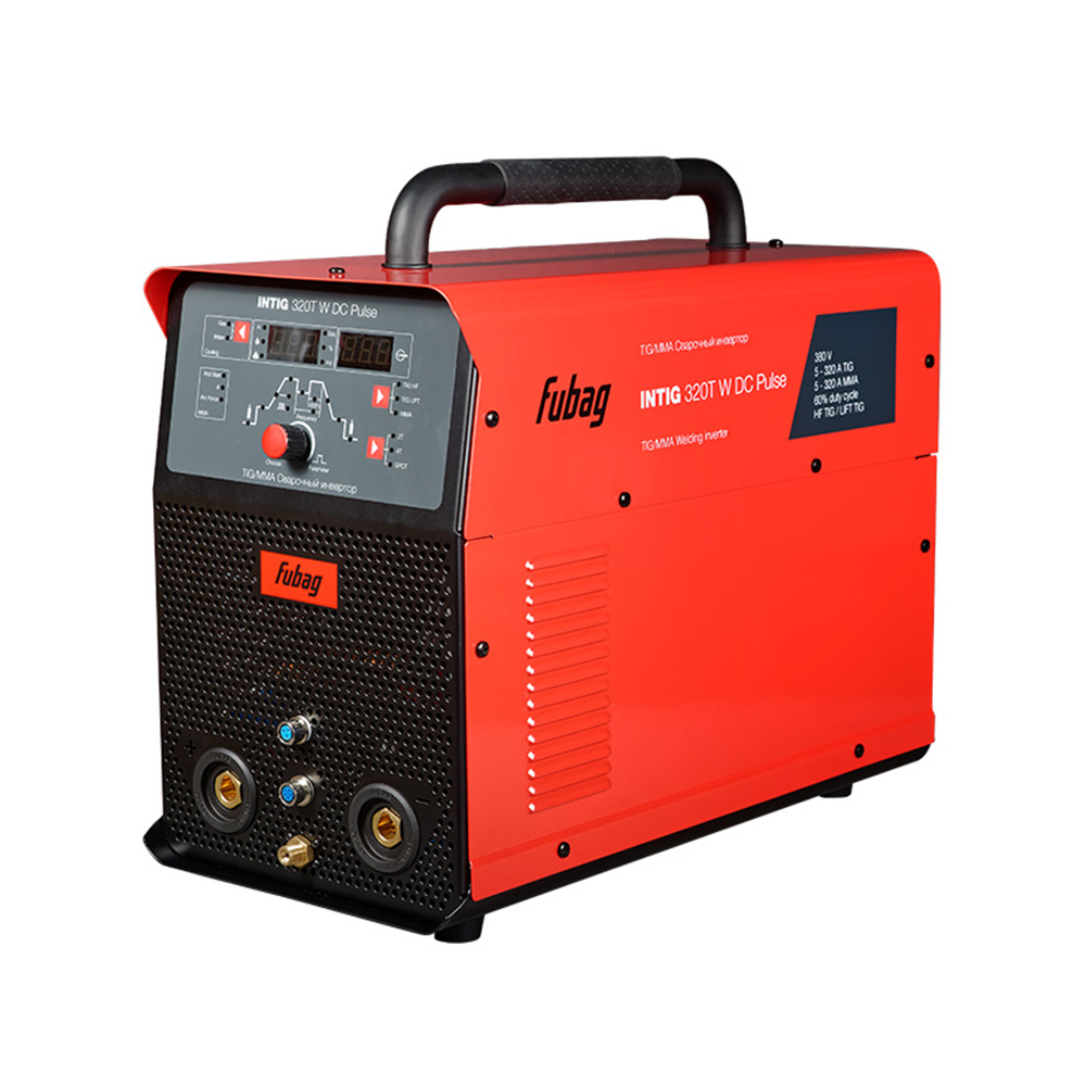 Установка аргонодуговая FUBAG INTIG 320 T W DC PULSE на тележке, кулер (380 В)